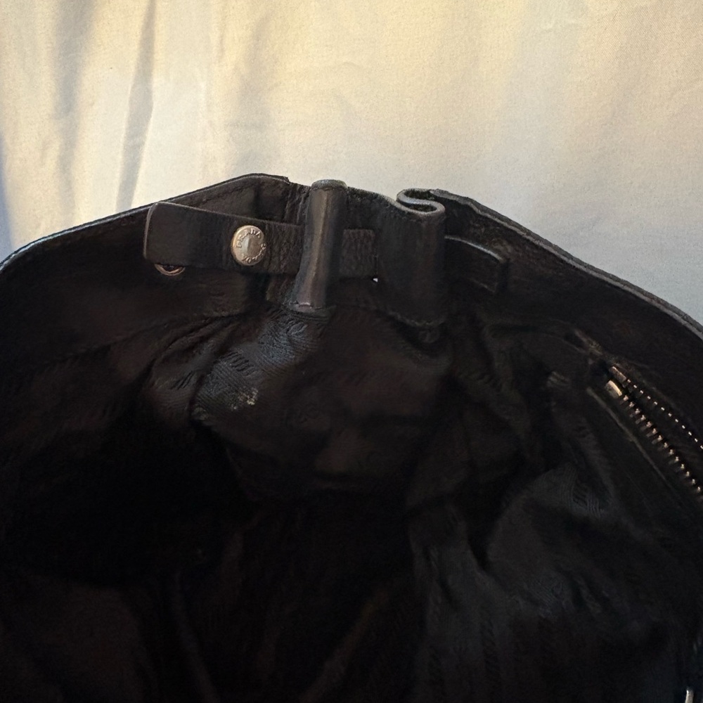 Prada Black Tessuto Easy Shoulder Bag - Picture 11 of 15